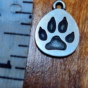 James Avery 925 Silver 5/8 Inches    Paw Charm
